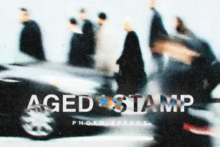 Aged Stamp Effect