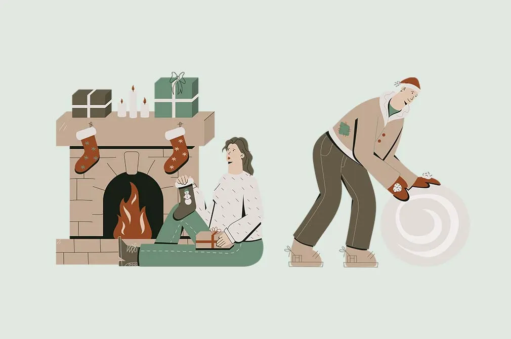 Rodel Christmas Illustrations