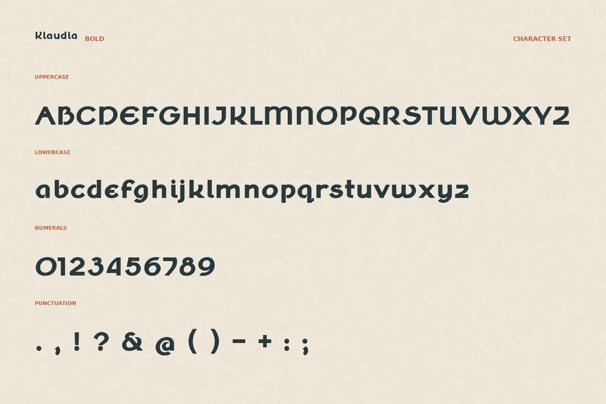 Klaudia - Fantasy Font Family