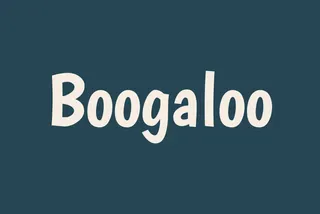 Boogaloo - 90s Surf Font