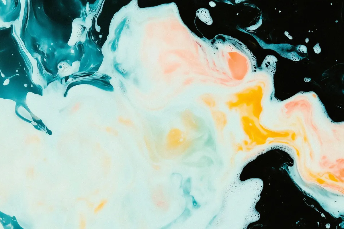 Dark Substance & Foam: Texture Backgrounds