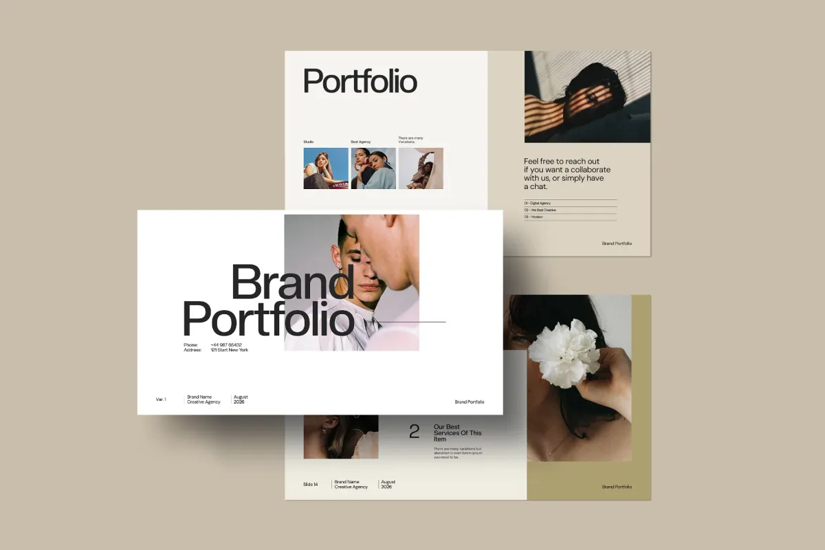 Brand Portfolio Template