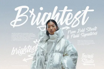 Brightest – Graffiti Signature Font
