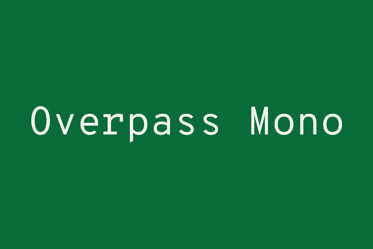 Overpass Mono
