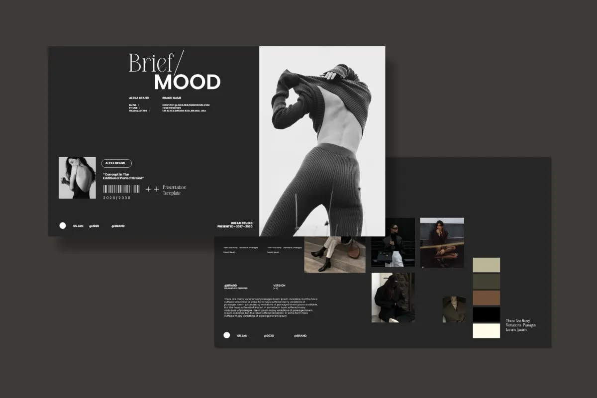 Brief Mood Presentation Template