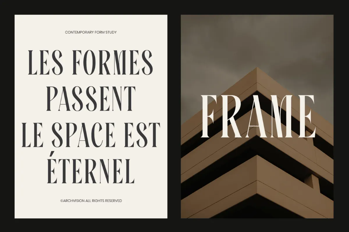 Mafesta - Luxury Condensed Serif Font