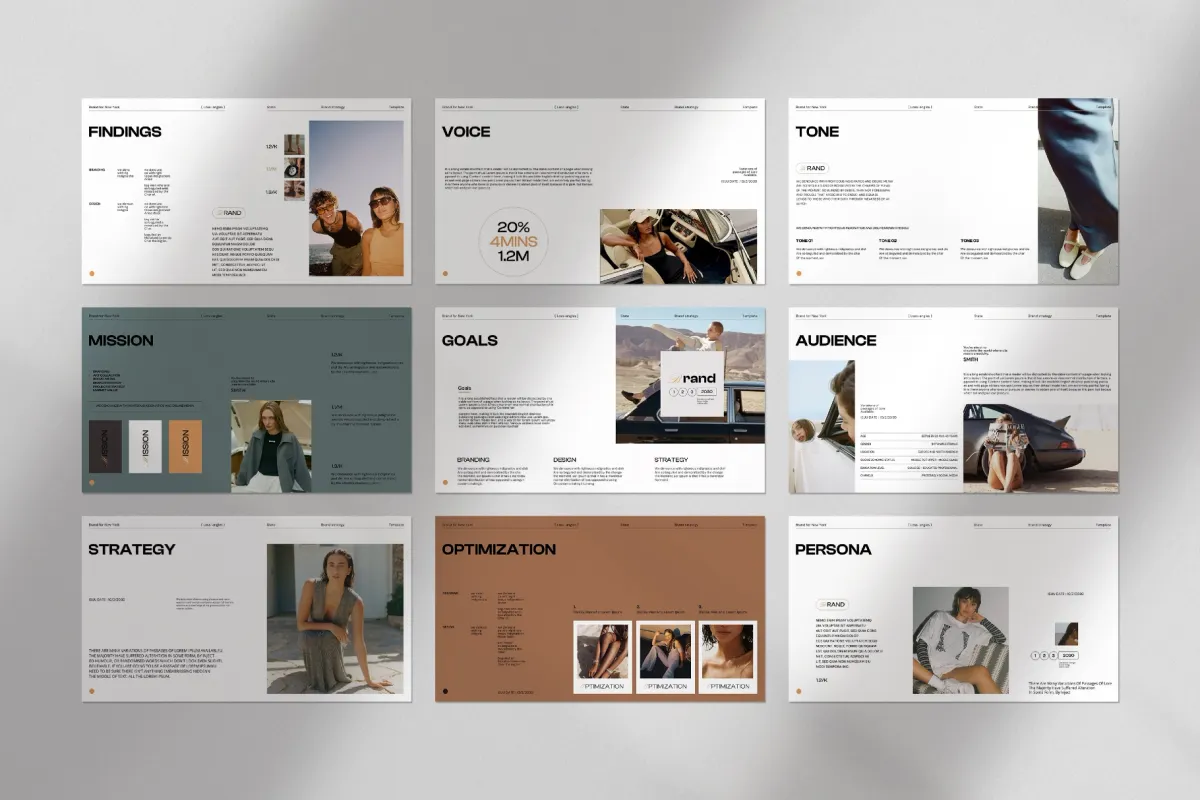Brand Strategy Presentation Template