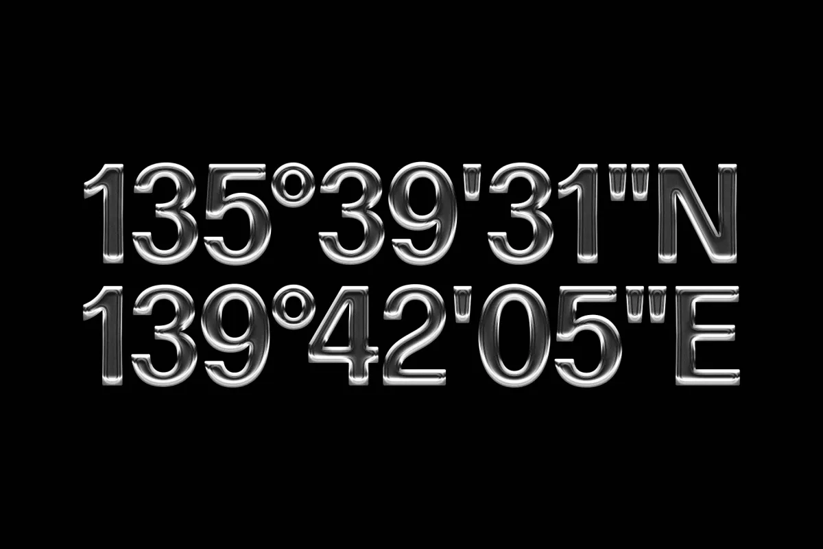 Steel Chrome Text Effect