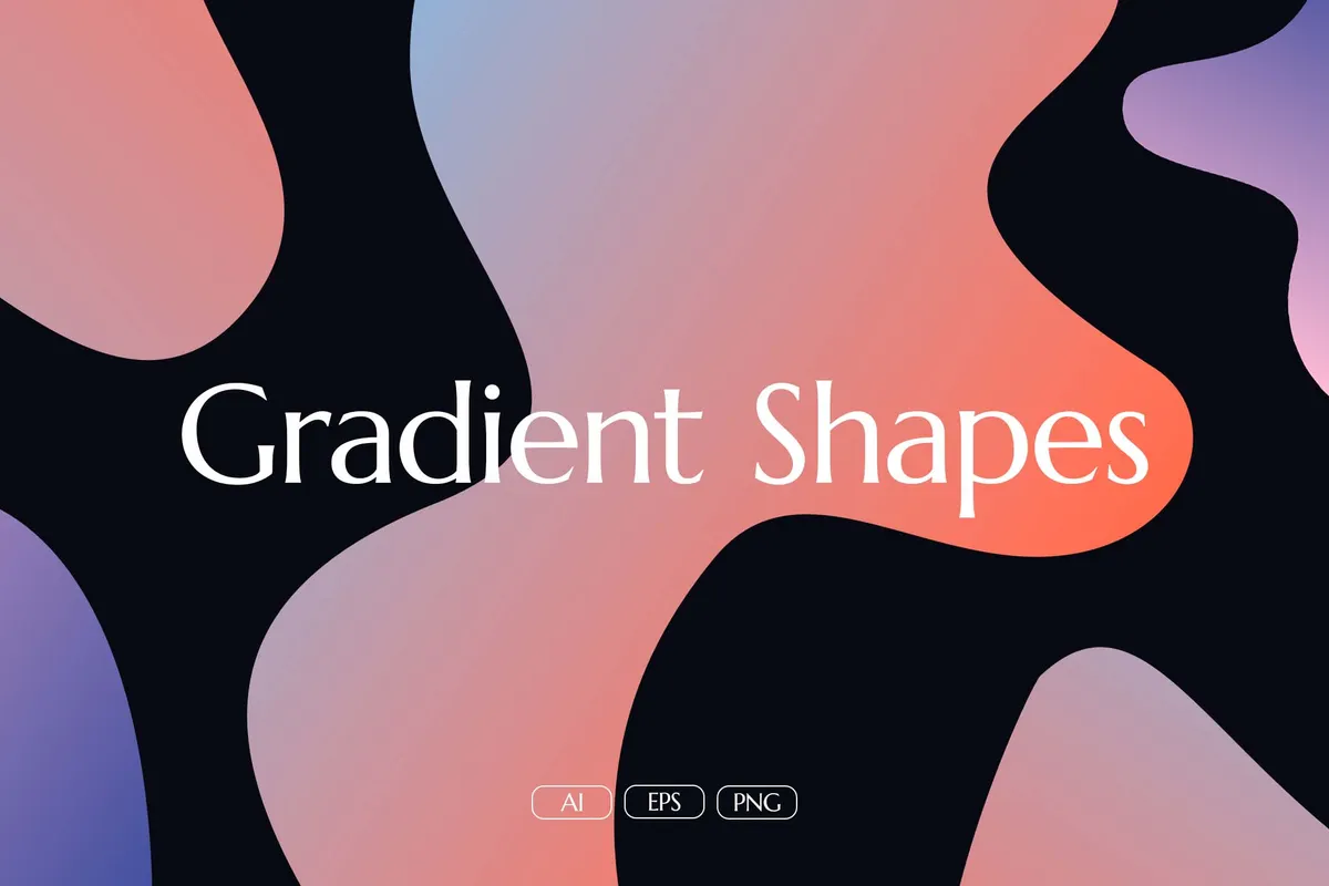 Abstract Gradient Shapes