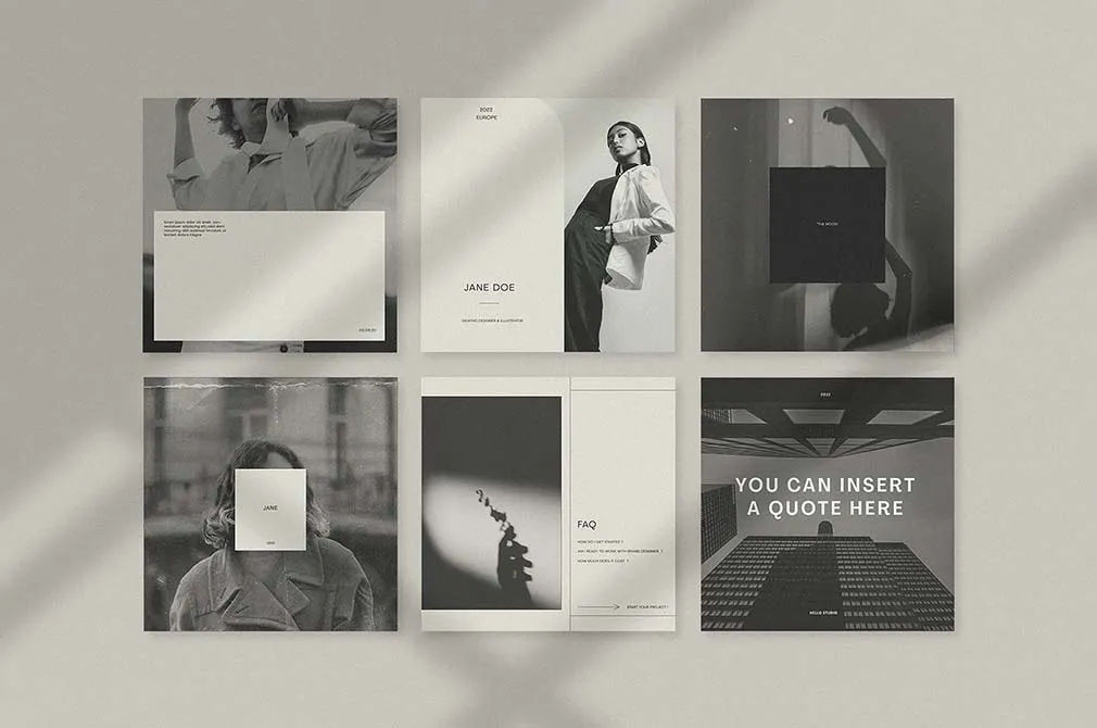 WILLOW Social Media Templates