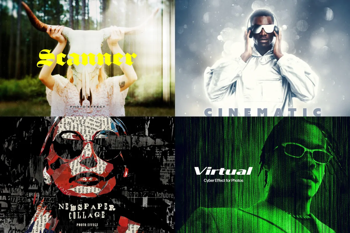 Exhaustive Photoshop Effects Bundle