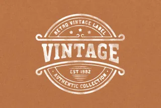 Vintage Stamp Effect