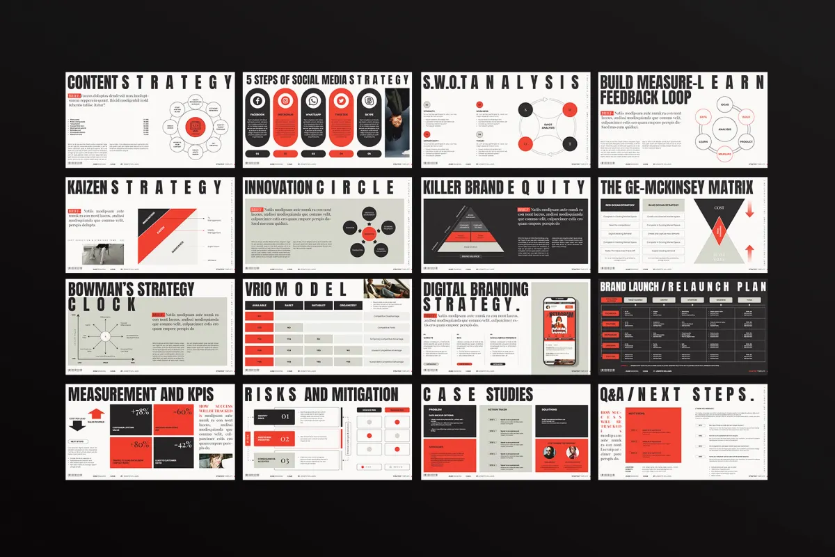 HUGE - Brand Strategy Presentation Template
