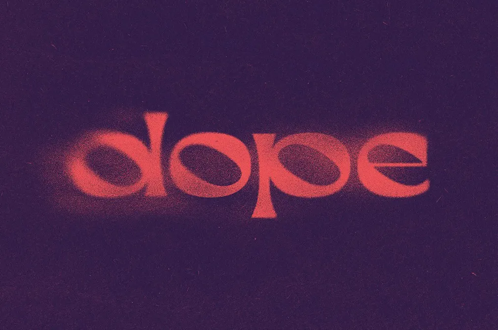 Smeared Print Distortion Effect