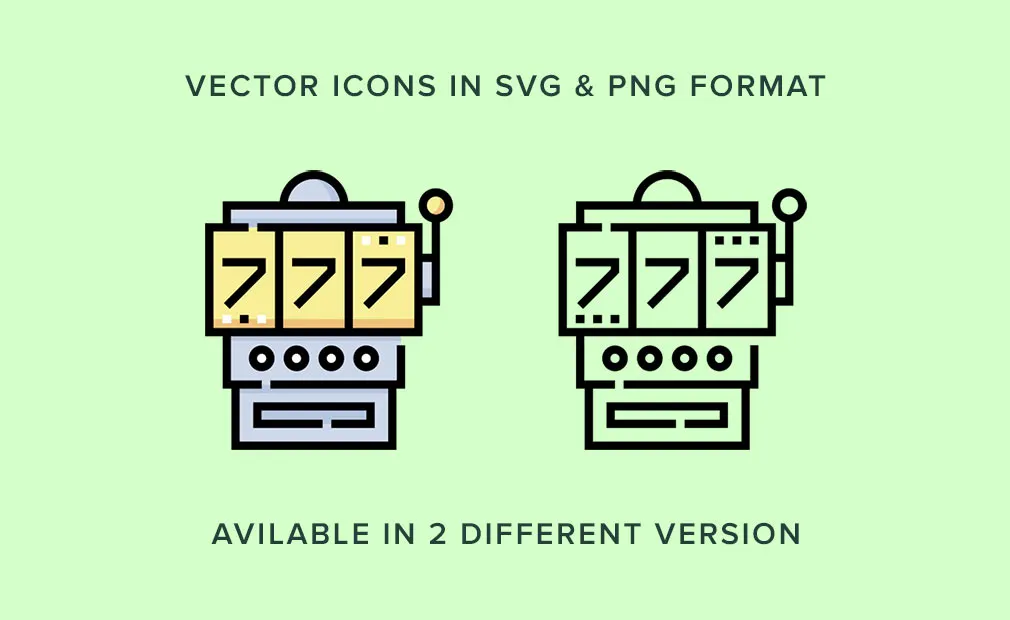 Casino Vector Icons