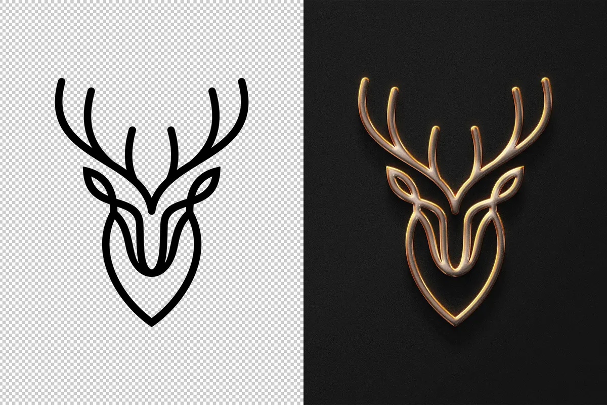 Deluxe Realistic Chrome Mockups