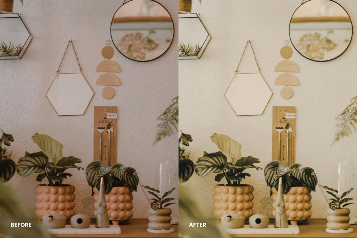 Indoor Warm Lightroom Mobile