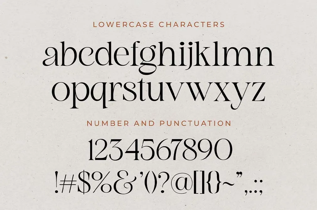 Kaobe | Luxury Serif Font