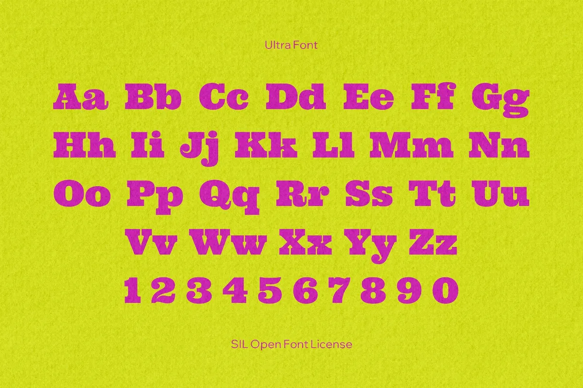 Ultra Font
