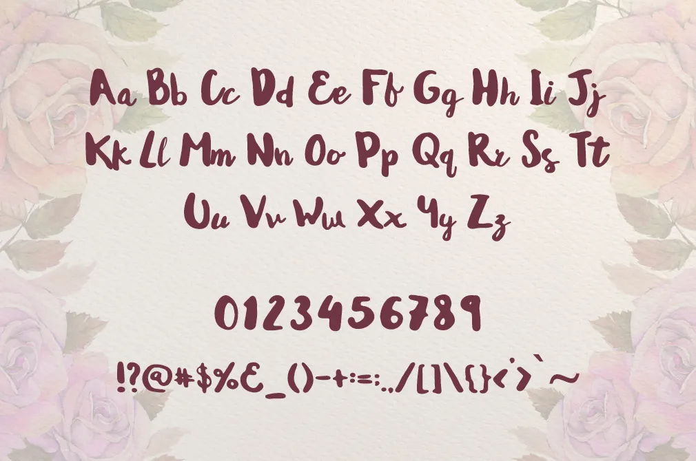 Andrea Script Font