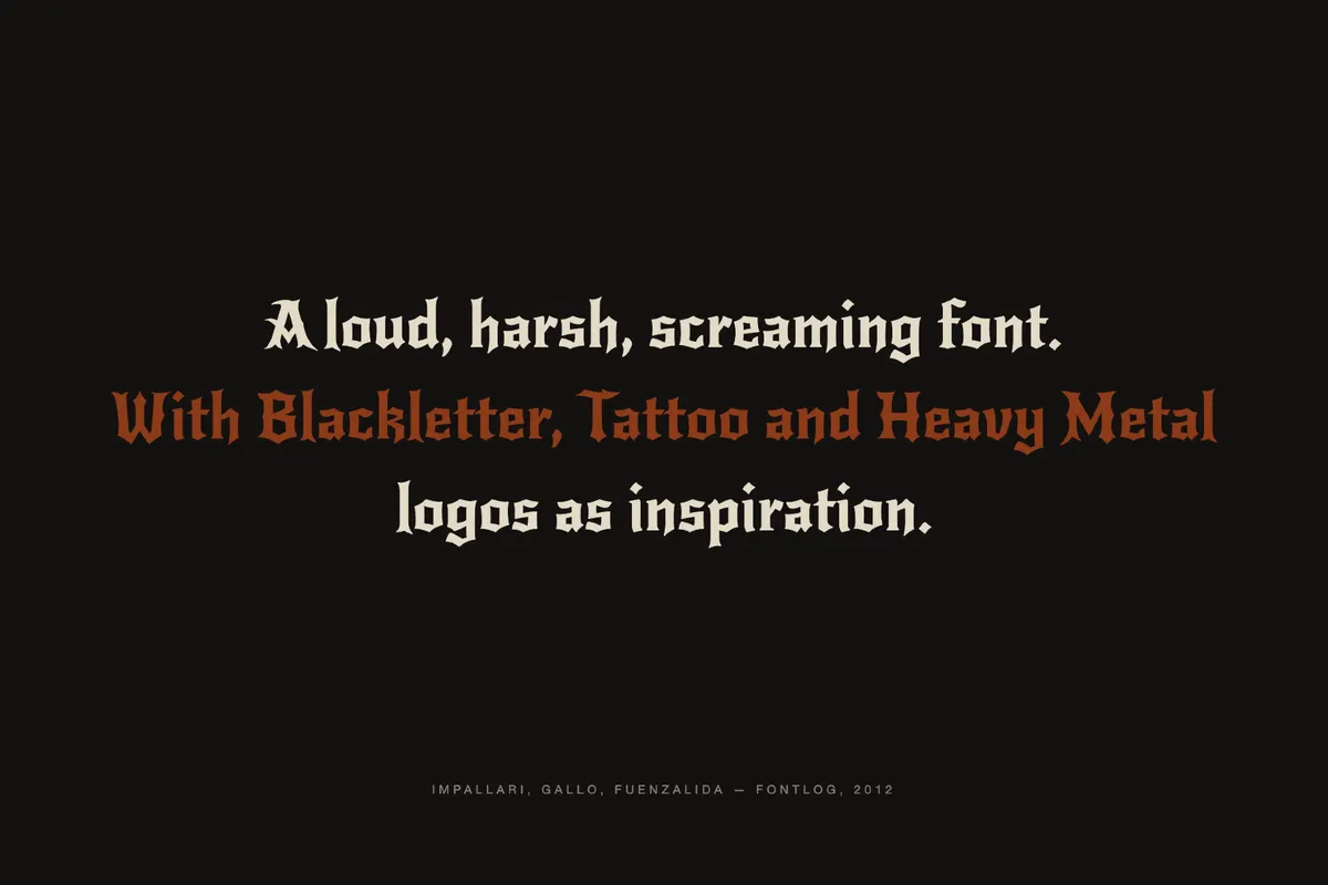 New Rocker - Free Gothic Font