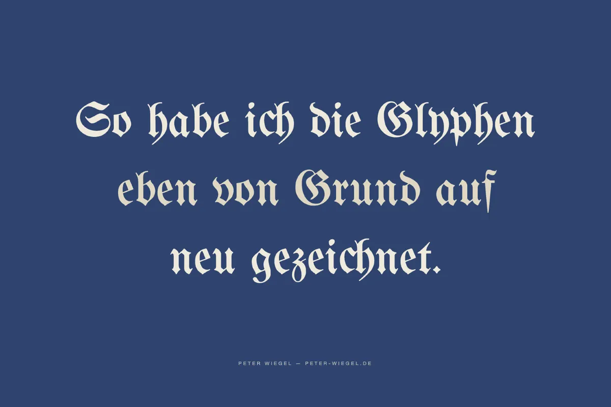 Unifraktur Maguntia - Free Gothic Font