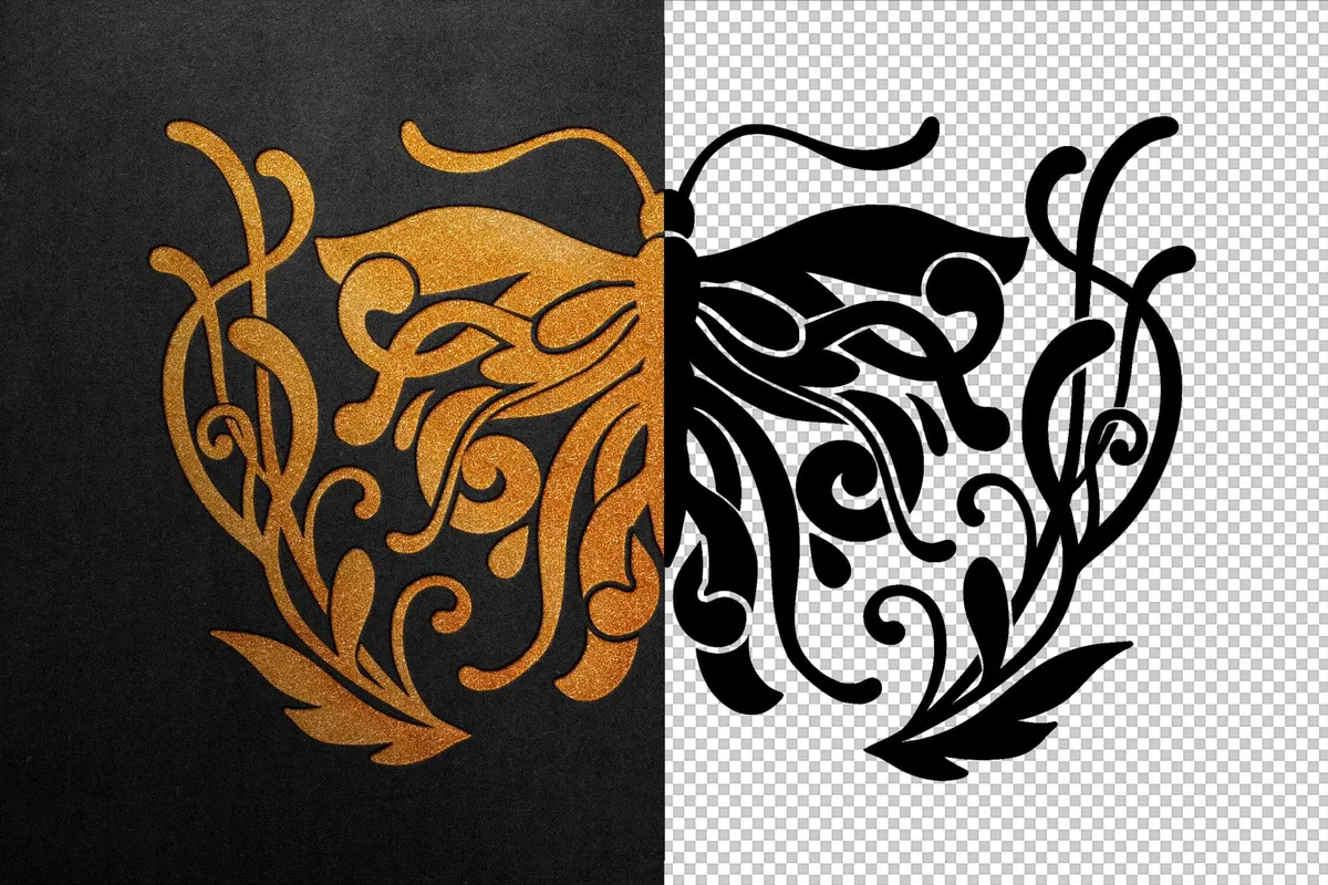 Trio Color Foil Text & Logo Effect