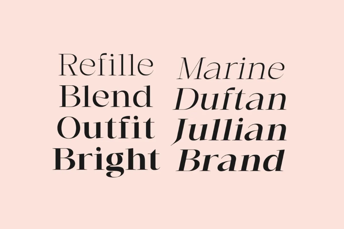 Helica - Elegant Serif Font Family
