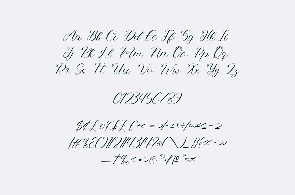 Boojew Lestap Script Font