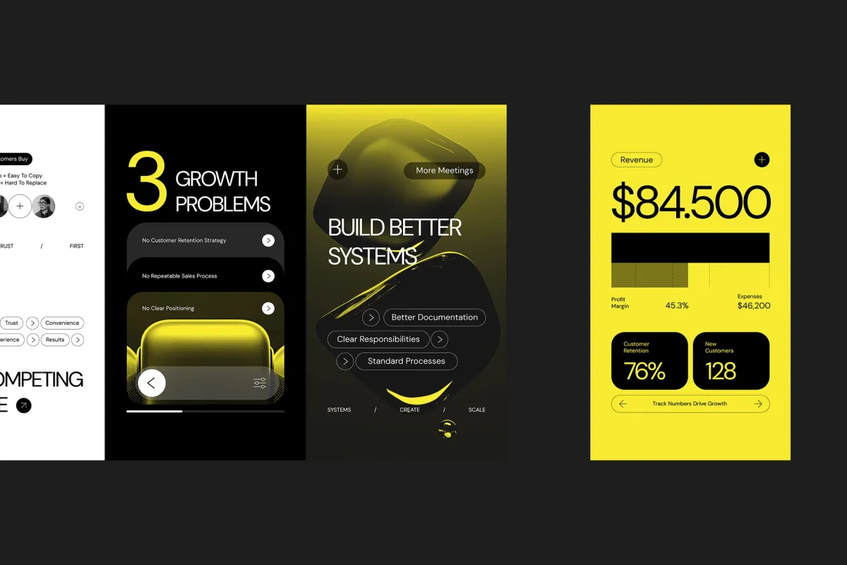 Business Strategy Instagram Template for AFFINITY