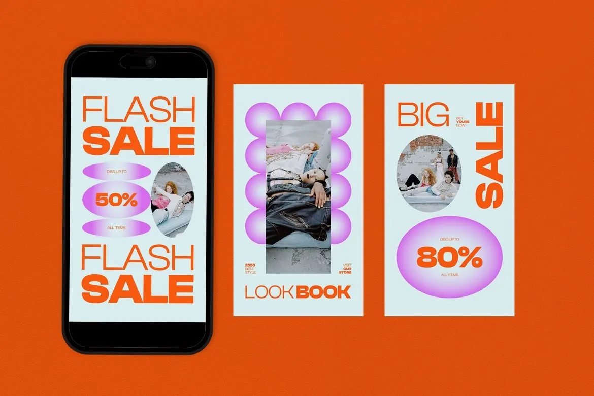 Fashion Sale Instagram Set