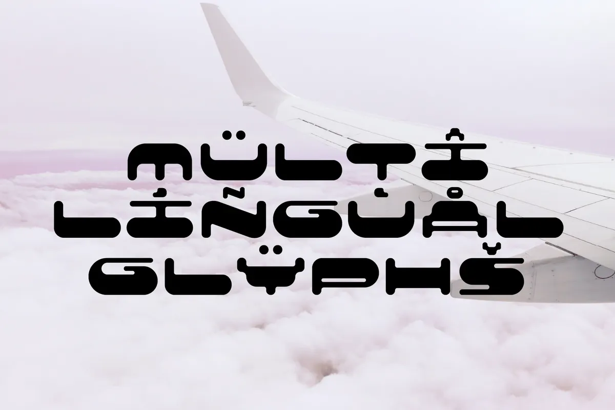 Orbit - Rounded Futuristic Display Font