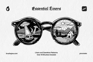 Essential Liner Procreate Brushes