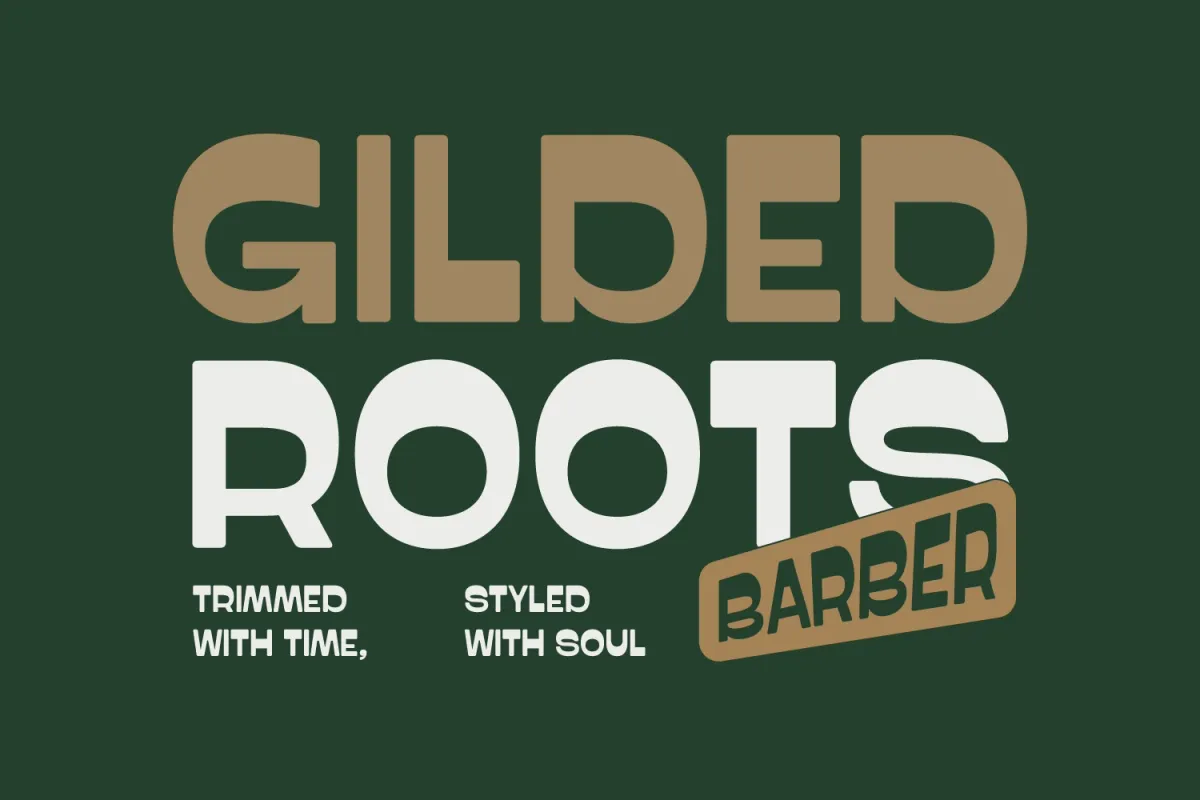 PRAK Trotoer - Vintage Display Font