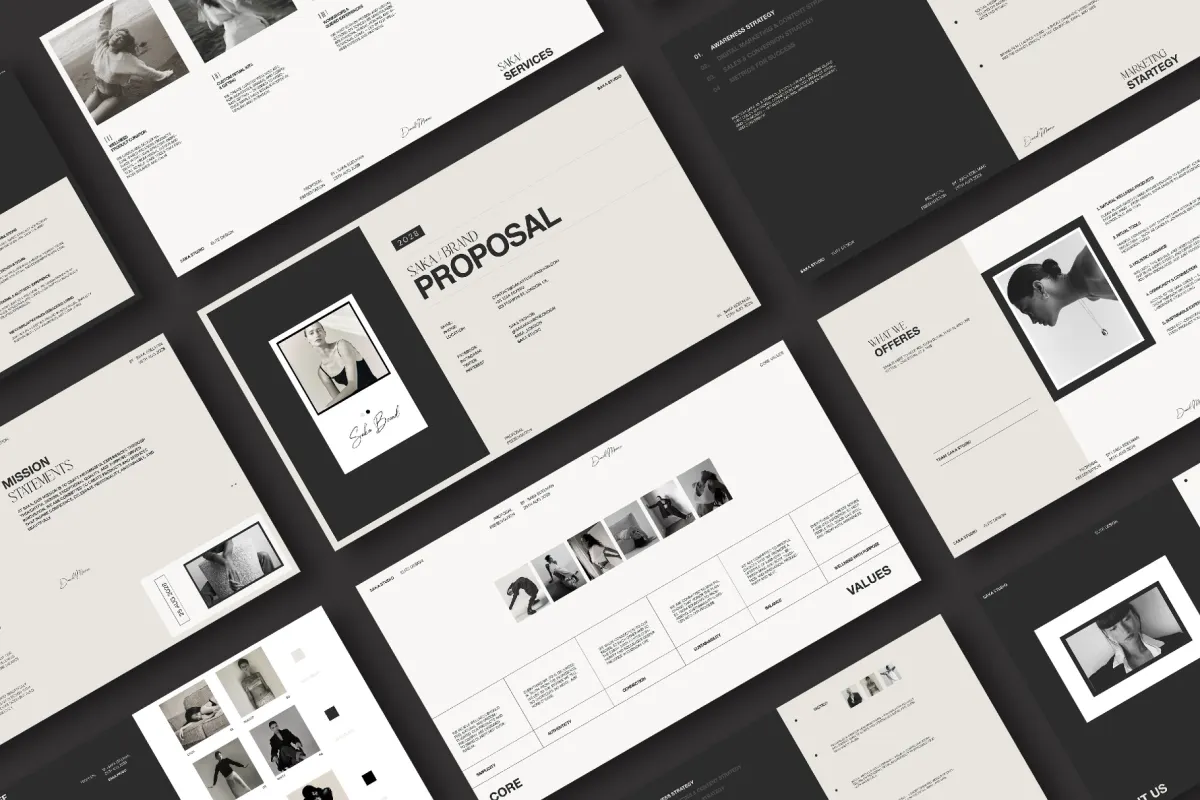SAKA | Brand Proposal Template