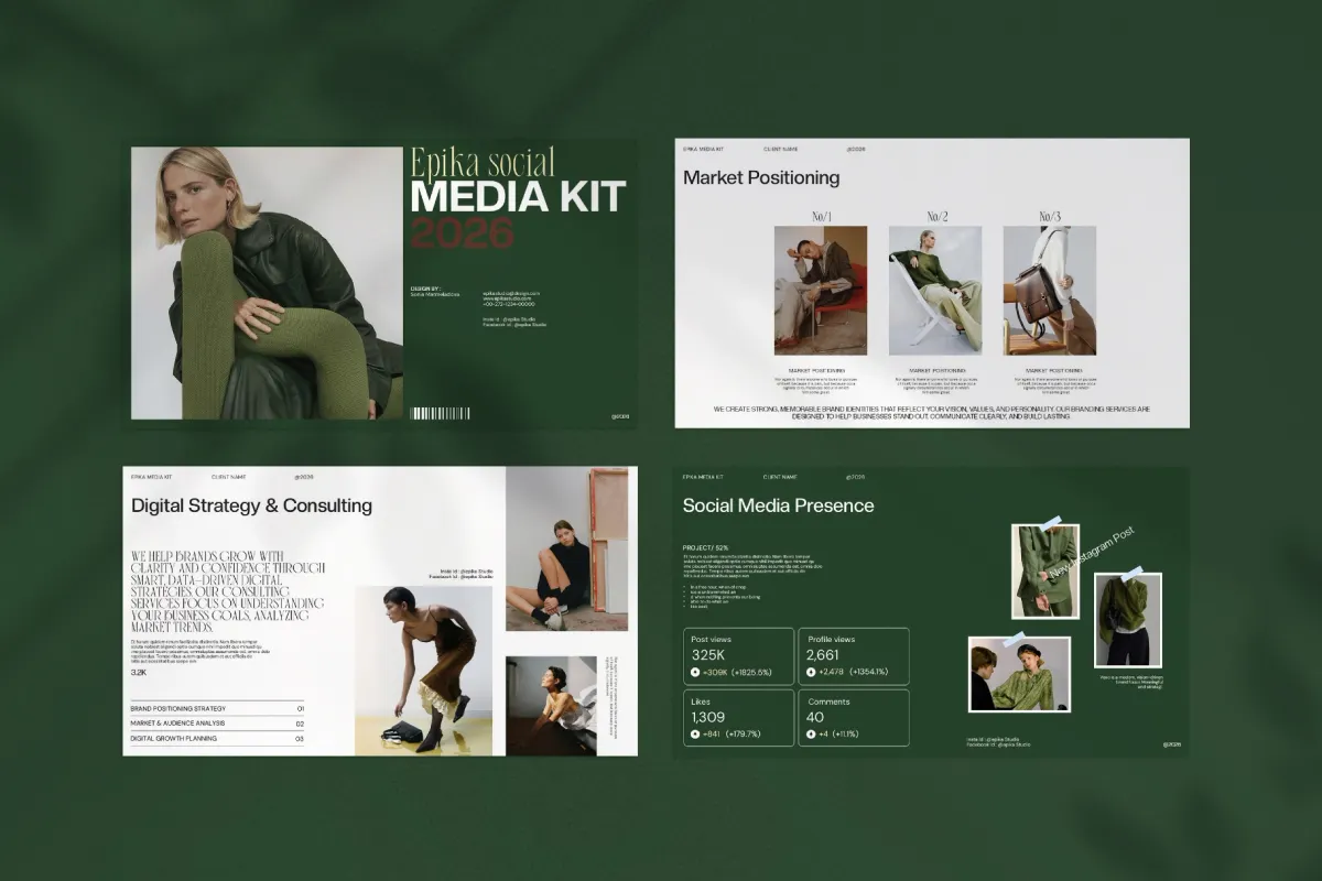 Epika Social Media Kit Presentation