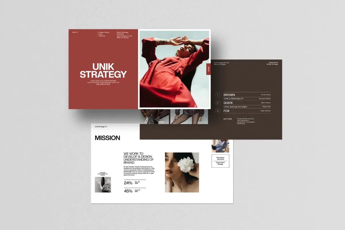 UNIK Strategy Presentation Template