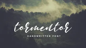 Tormentor Handwritten Font