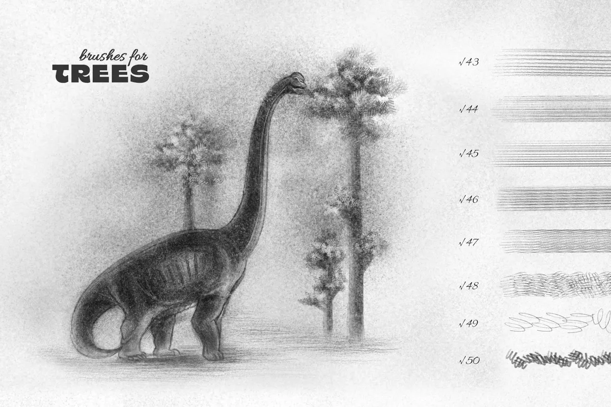 Pencil Procreate Brushes