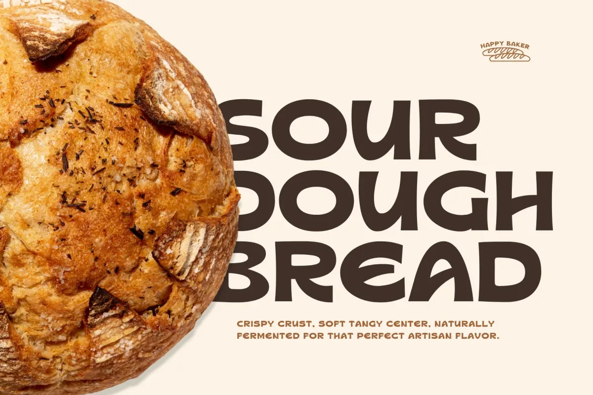 Fattura - Chunky Retro Sans Font