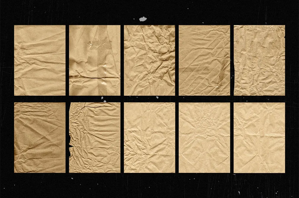 Realistic Cardboard Textures