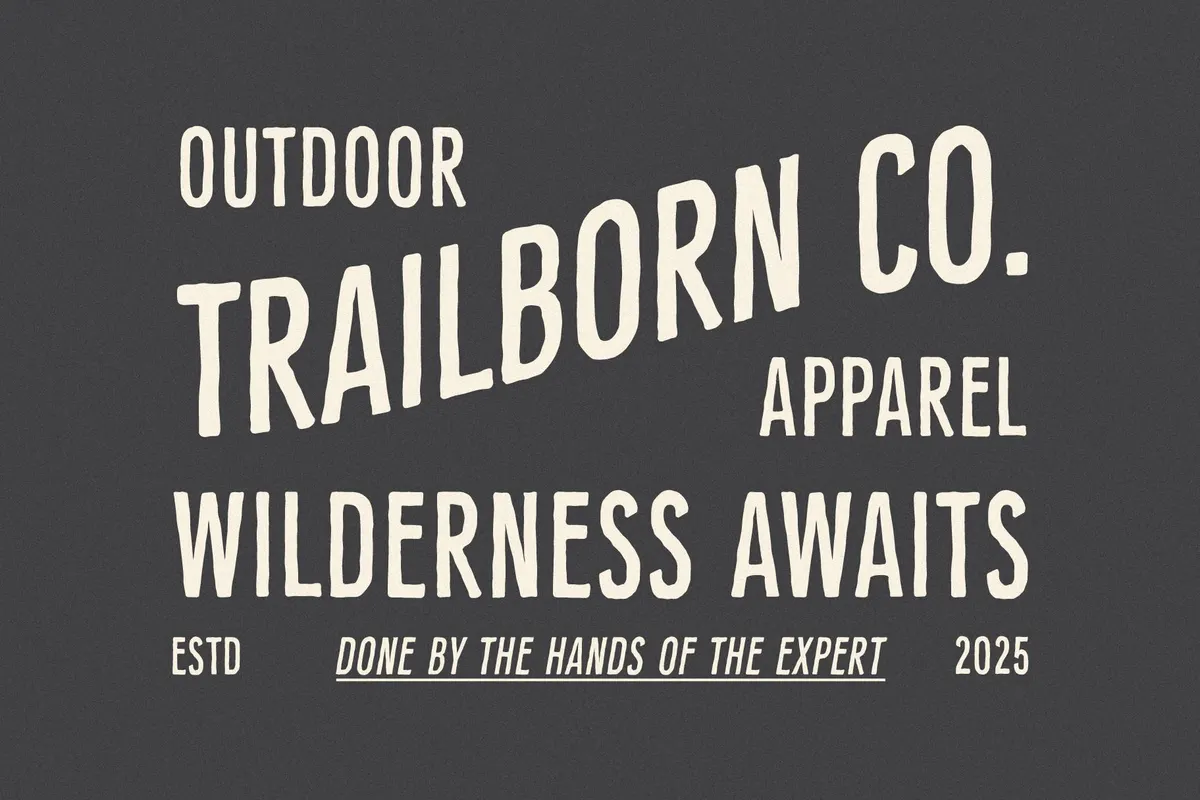 Signsmith - Condensed Vintage Font