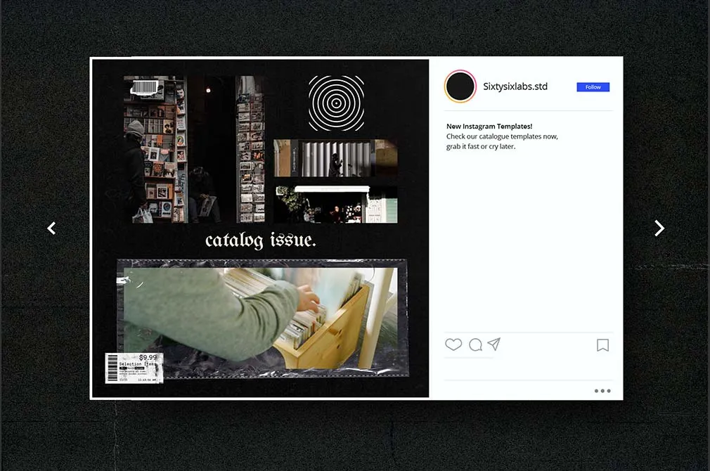 Renairange — Instagram Templates