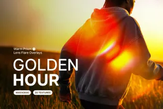 Golden Hour: Light Leak Overlays