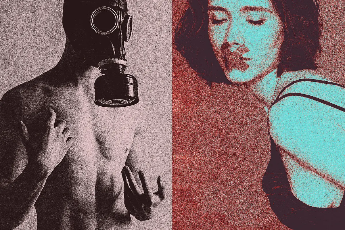 Risograph Dust Photo Effect