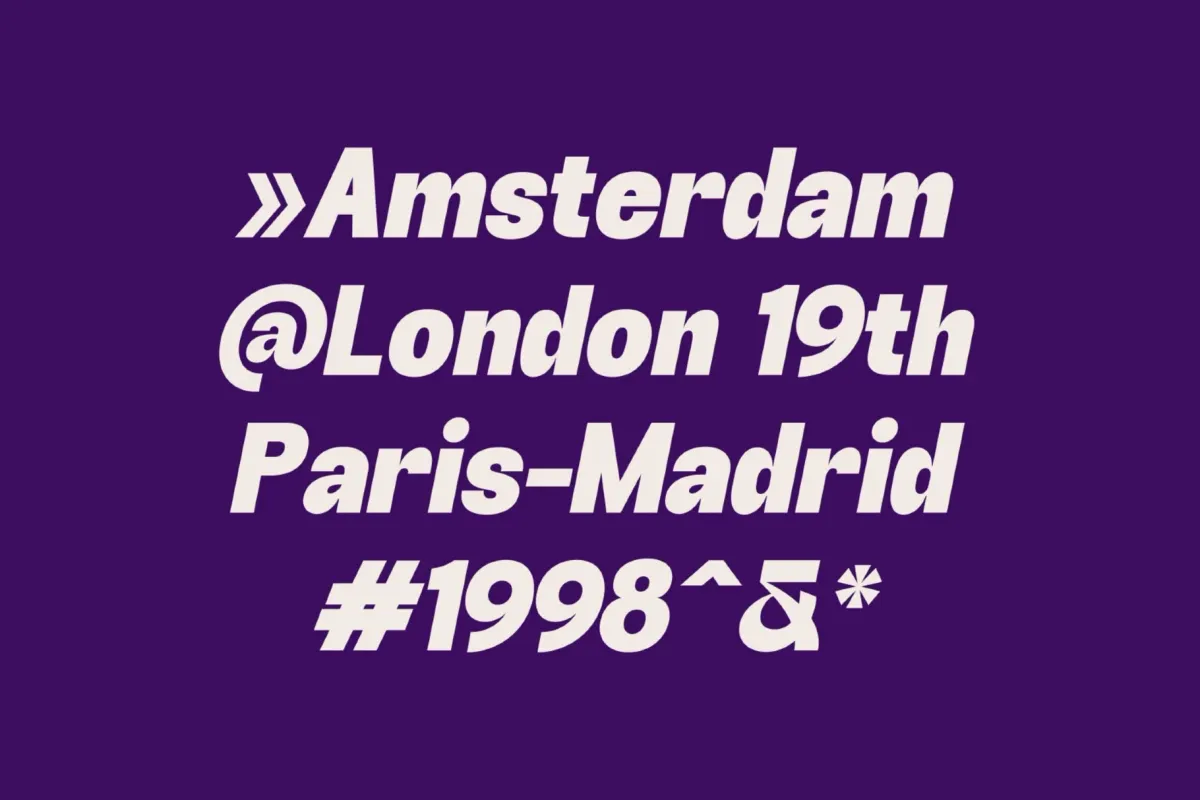 Neue Qophins - Bold Retro Sans Font