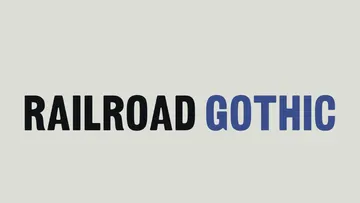 Railroad Gothic CC - Free Condensed Display
