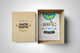 T-Shirt Mockup: Box Edition