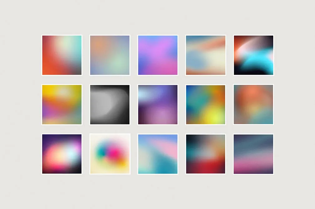 Blurry Shapes Overlay Effect