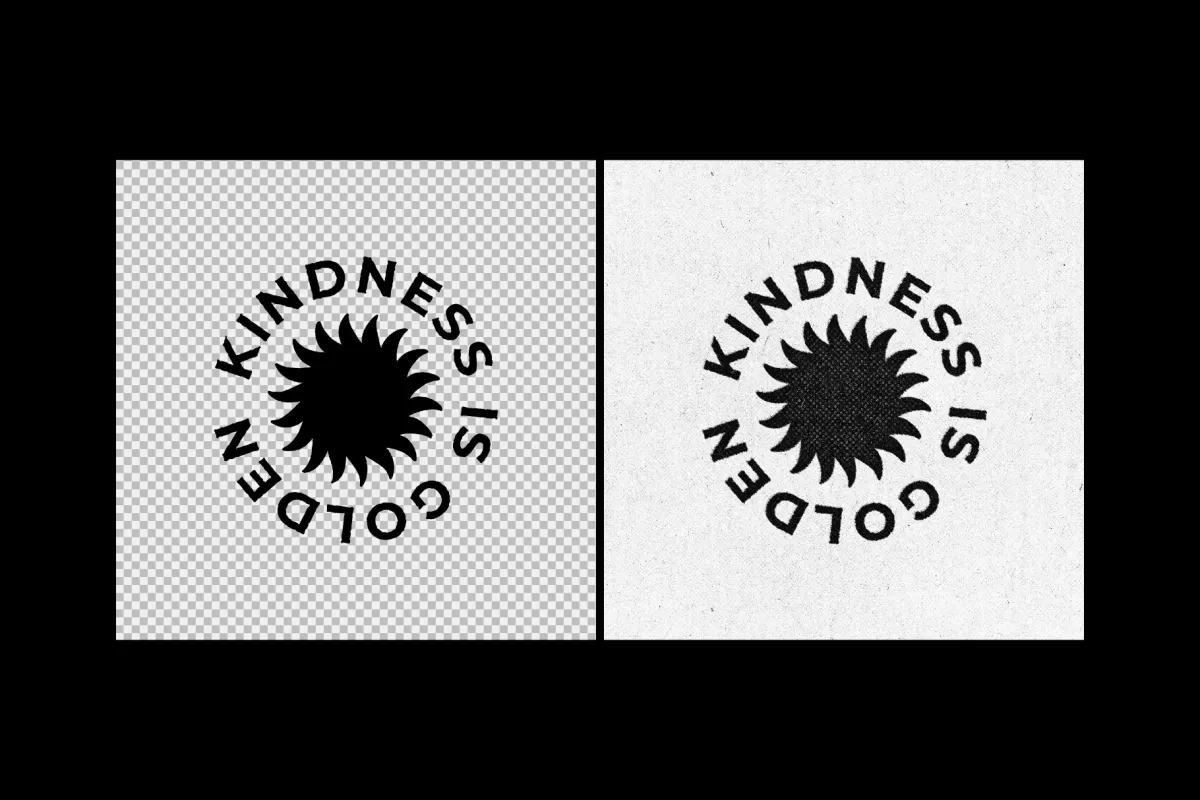 Stamp Print Effect